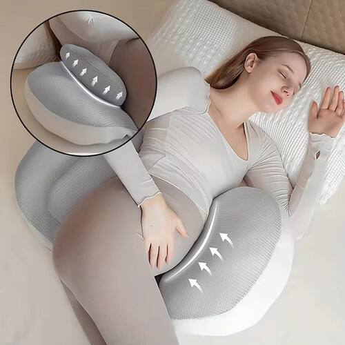 Pregnancy Pillow with 1pc Free An Auxiliary Pillow Cotton Wa
