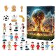 Calendar Countdown 2024 Advent Kit Building Soccer Days