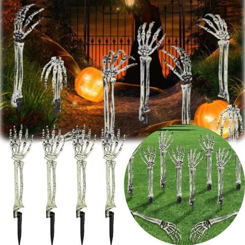 Halloween Skeleton Arms Decoration Realistic Skeleton Hands