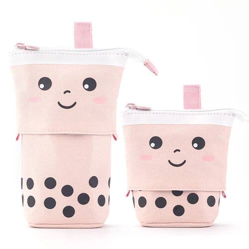 Standing Pencil Case Cute Telescopic Pen Holder Kawaii Stati