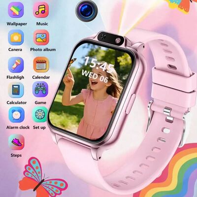 New High-Definition Touchscreen Smart Youngsters Watch - Edu