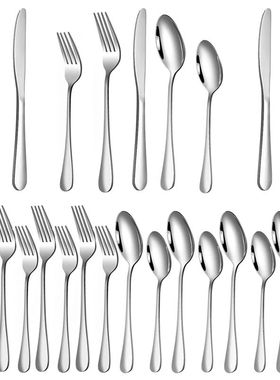 1/5/20 Pcs Silverware SetStainless Steel Flatware SetKitchen