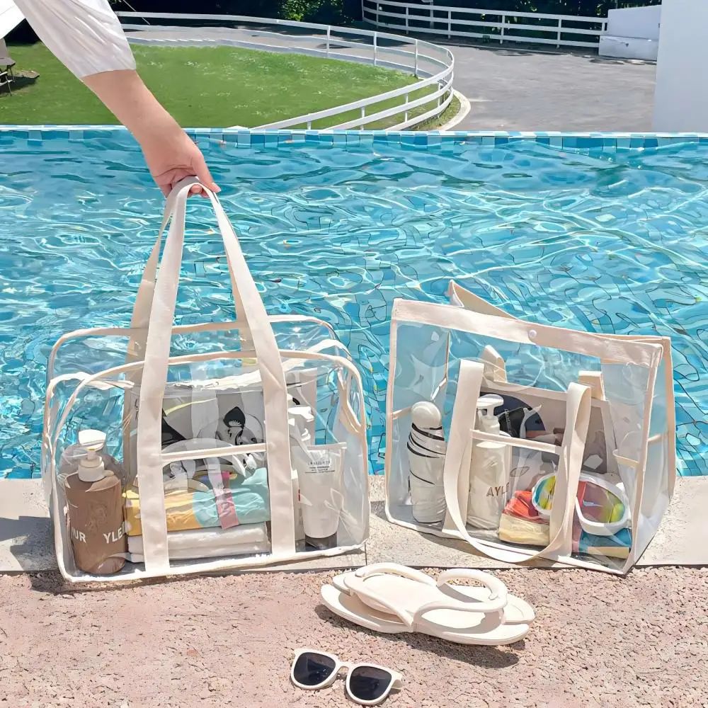 Makeup Bag Large Capacity Portable Transparent Swimming Wate