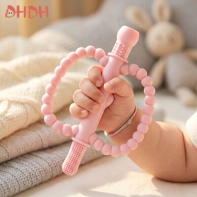 Premium Baby Teether Modeling Hollow Stick Teething Toy Food
