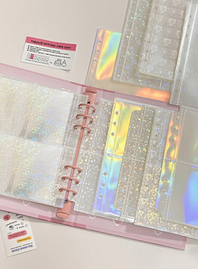 10PCS/Pack A5 Kpop Photocard Binder Sleeves Idol Photo Card