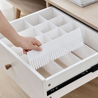 10Pcs Drawer DividersAdjustable Divider Drawer Drawer Organi