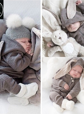 Baby boy irl Clothes New born for Winter Rompers Newborn
