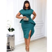 big Africa tight dress yards new Europe Mama sexy with