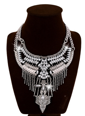 欧美夸张金属项链女饰品 metal women star necklace jewelry