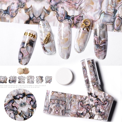 Marble Nail Art Foil Transfer Stickers 3D Nail Manicure Foil