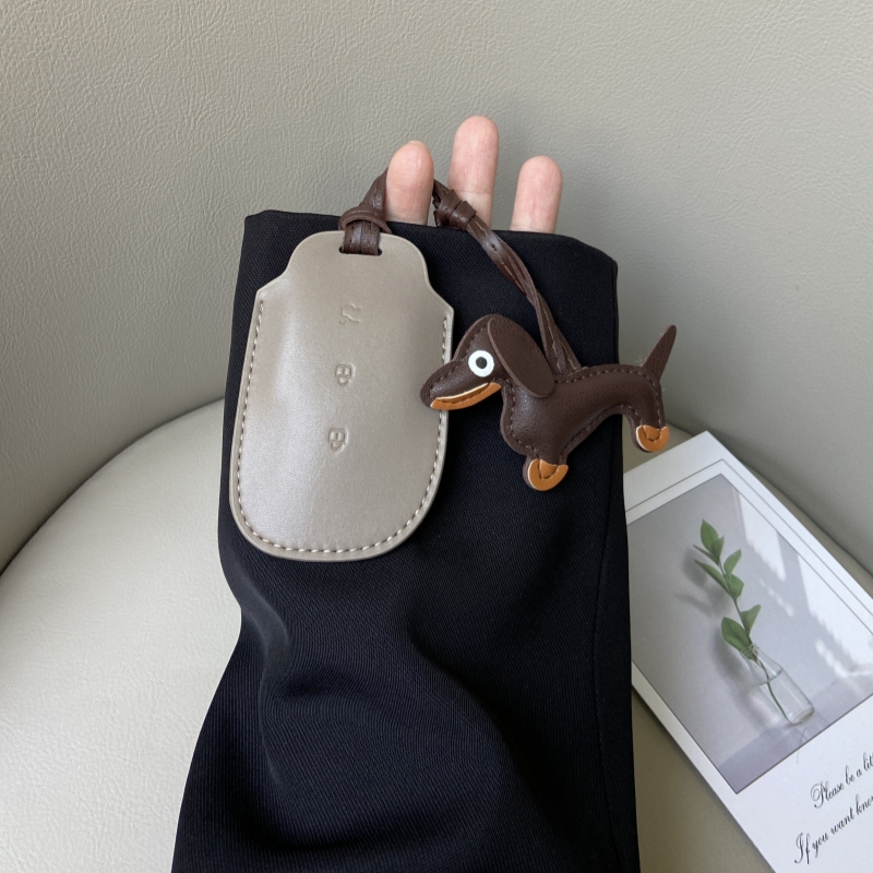 可爱腊肠狗~新款领克Z20钥匙套！