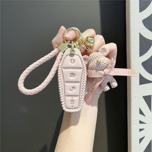 比亚迪汉钥匙套秦plusdmi宋pro唐l元驱逐舰05海鸥海豹06海豚max扣