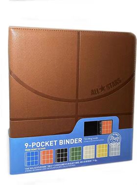 TW篮球全明星NBA帕尼尼球星卡35pt大容量9格九格收藏册卡册收纳册