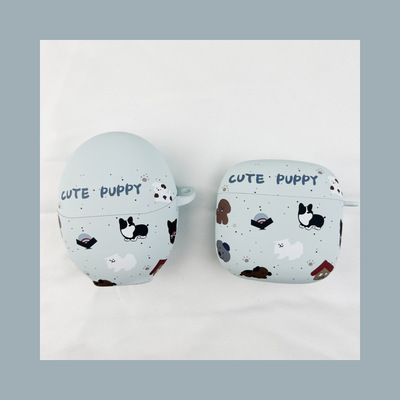 适用华为freebudspro3保护套freeclip保护壳freebus4e无线蓝牙耳机套盒freebuds6i硅胶se2小狗pro2软壳buds5i