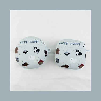 适用华为freeclip耳机保护壳6i耳夹4e2024新款蓝牙freebud5i泼墨小狗5至臻版外壳freebudspro3华为耳机保护套