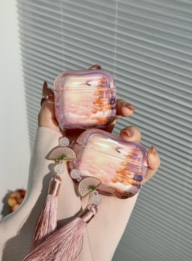 国风适用airpods4保护壳airpodspro3套3代苹果耳机壳降噪airpodpro3盒ipods4蓝牙air4硅胶二代airpodspro2