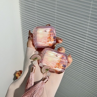 国风适用airpods4保护壳airpodspro3套3代苹果耳机壳降噪airpodpro3盒ipods4蓝牙air4硅胶二代airpodspro2