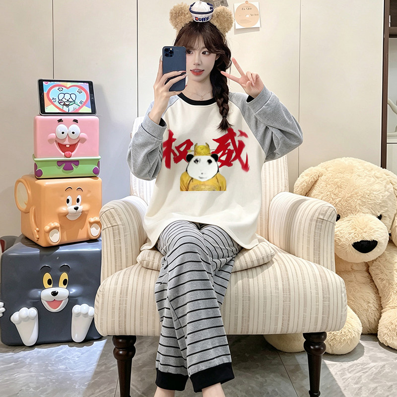 搞怪睡衣女抽象衣服大胆龙图龙袍