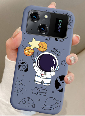 适用百事乐L19PRO手机壳L202206卡通宇航员全包边防摔软胶保护套