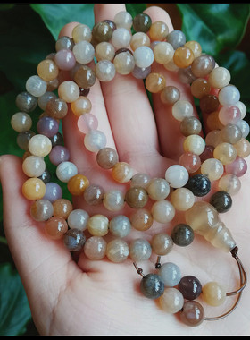 孤品天然手链珊瑚玉佛珠