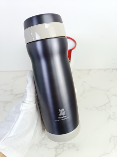 莱德斯ROYDX米兰格系列304不锈钢保温杯高颜值便携热水杯330ml