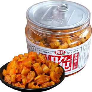 隆邦榨菜麻辣香辣萝卜干脆黄瓜开味酸豆角易拉罐装好吃下饭菜