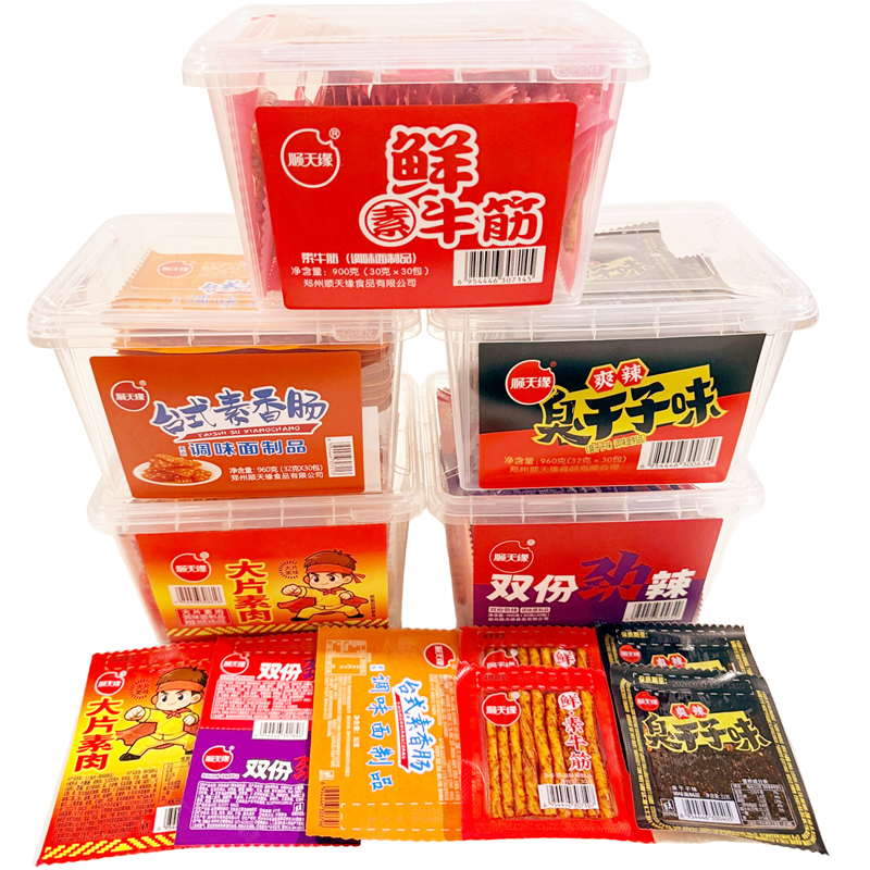 顺天缘台式素香肠双份劲辣