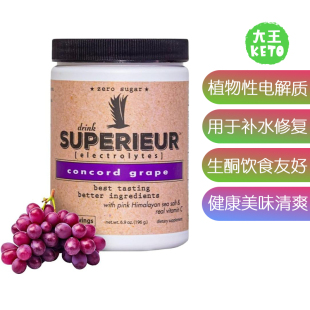 美国直邮 Superieur keto Plant Based Electrolyte 生酮电解质粉