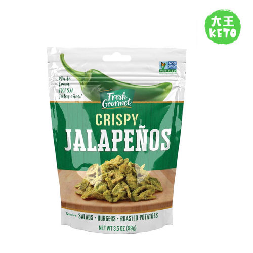 美国直邮Fresh Gourmet Crispy Jalapenos脆皮墨西哥辣椒沙拉伴侣