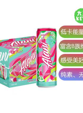 美国直邮Alani Nu CHERRY TWIST Energy Drinks 无糖低卡能量饮料
