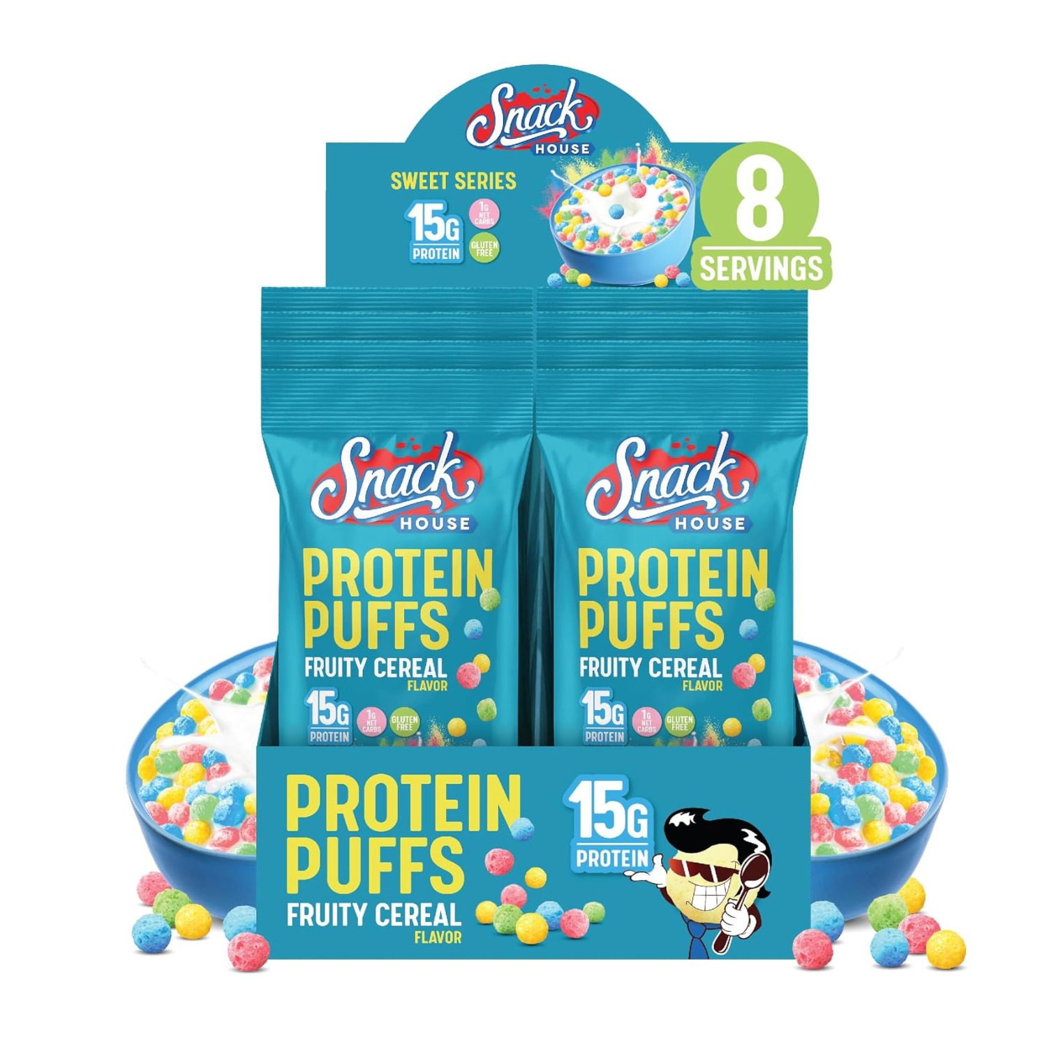 美国直邮 Snack House Keto Cereal生酮早餐麦片脆片高蛋白低碳水