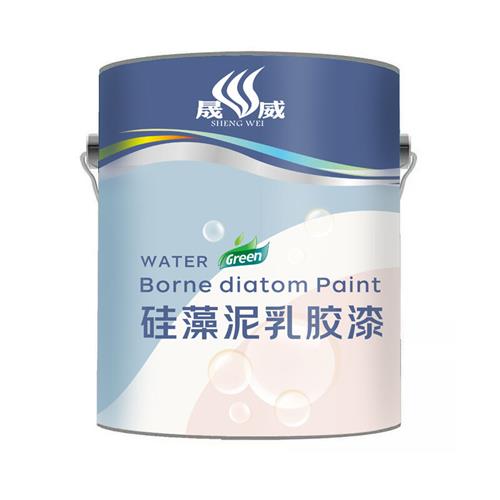 晟威内墙漆室内涂料水性涂料硅藻乳胶漆家用墙面漆液态墙纸壁纸乳