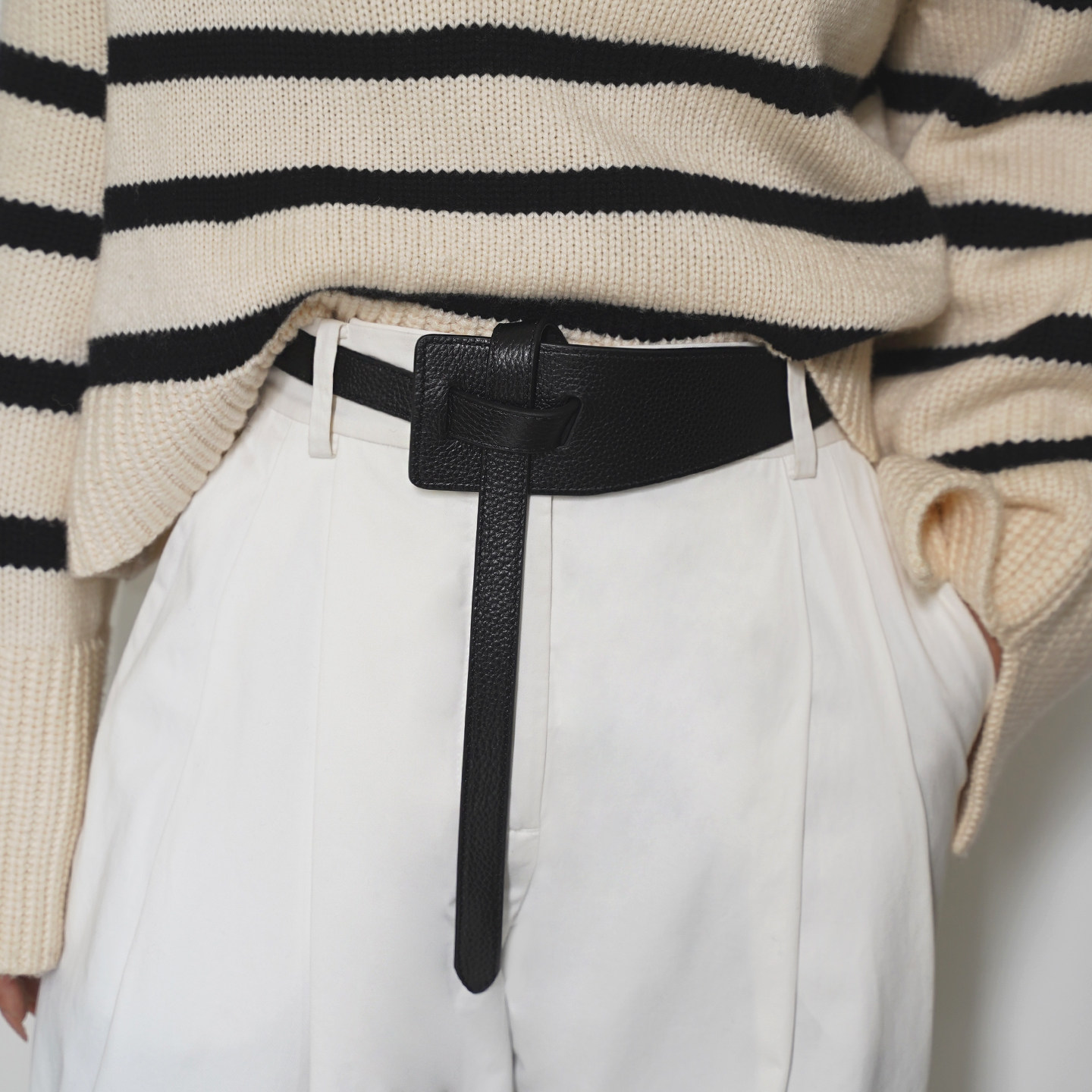 韩版高级感宽腰封大衣连衣裙皮带