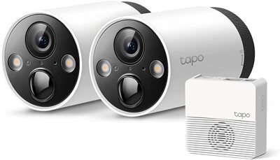 美国代购TP-Link Tapo C420S2 2K QHD Camera 安全摄像头锂电池