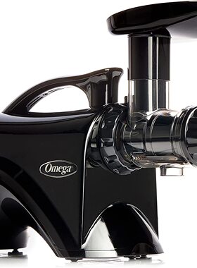 美国代购Omega Juicer NC900HBK19 慢速榨汁机双极冷压榨汁110v