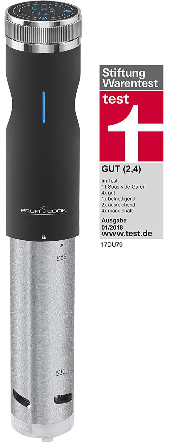 德国代购Profi Cook PC-SV 1126 Sous Vide低温慢煮机真空烹饪棒