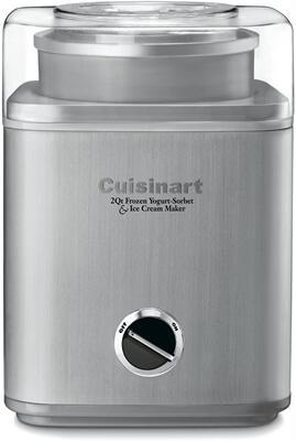 美国代购Cuisinart ICE-30BC Ice Cream Maker冰淇淋机冻酸奶110