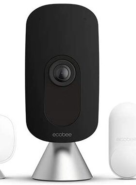 美国代购 ecobee智能家庭安全套装摄像头门窗感应器智能感应设备