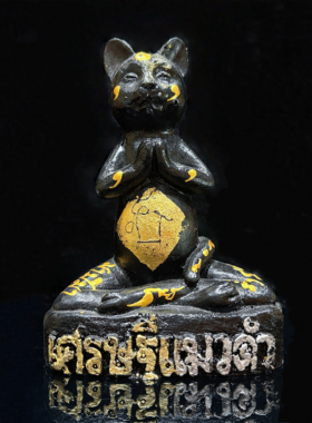 泰国特色 az班迪黑猫偷cai黑猫供奉