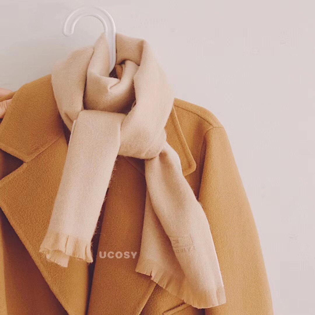 일본 NOBORIYA 100% 캐시미어 스카프 어린이의 부드럽고 따뜻한 스카프 다목적 부모-자식 성인 스카프