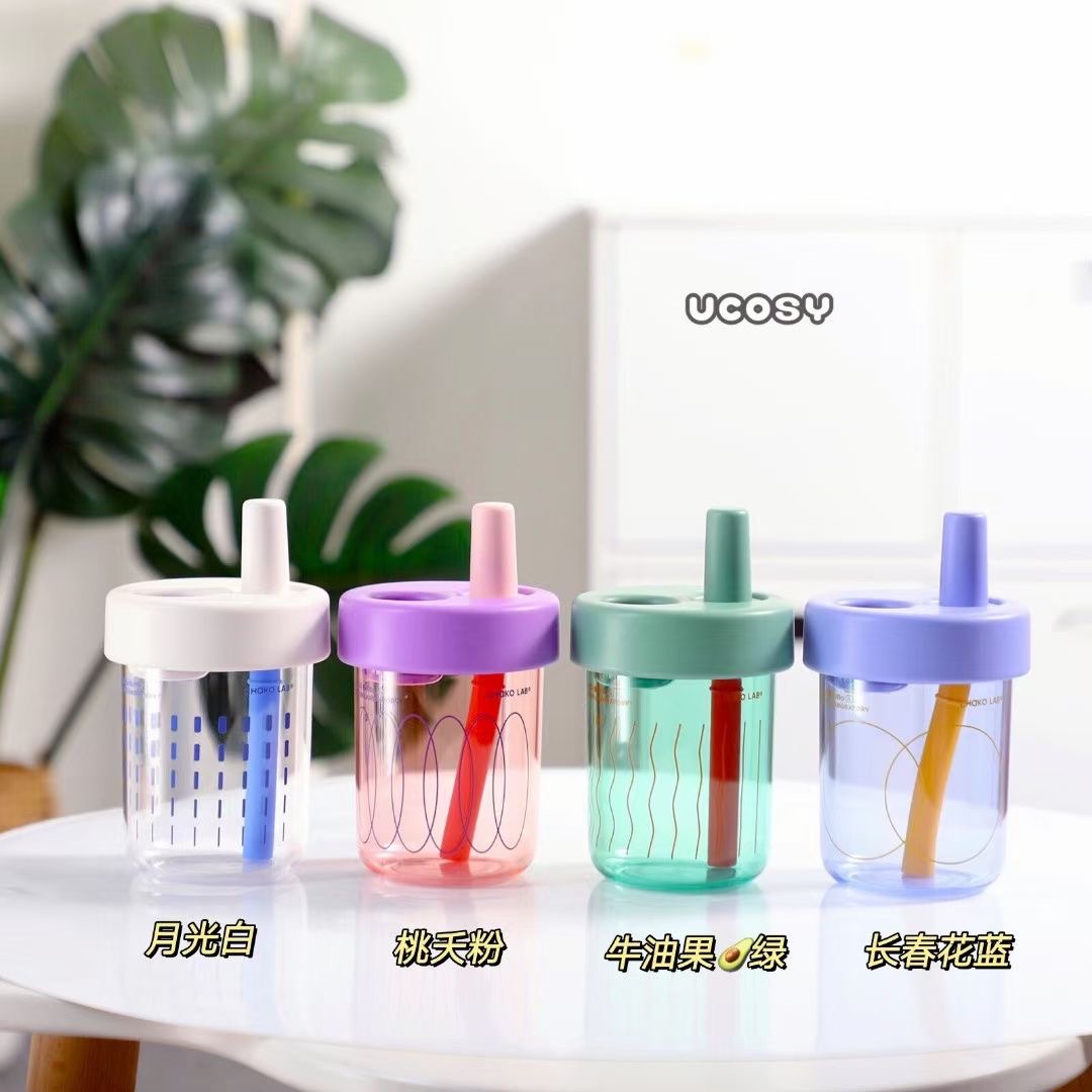高颜值吸管杯bobo安全材质