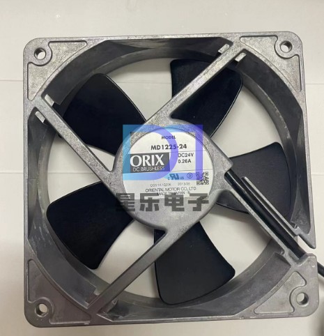 原装正品日本东方ORIX MD1225-24 DC24V 0.26A铝框工业变频器风扇
