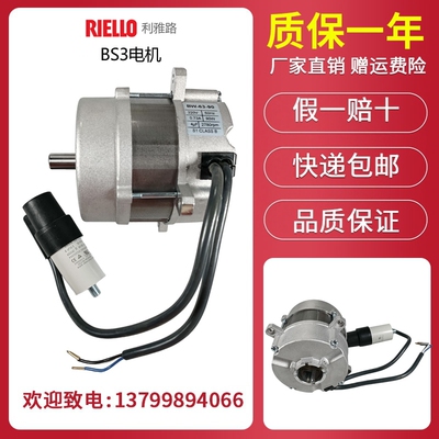 利雅路燃烧机 BS3 BS4 BS5D RS5 RS5D电机 风机马达250W/220V