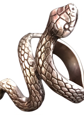 复古女士纯银手工戒指情人节礼物