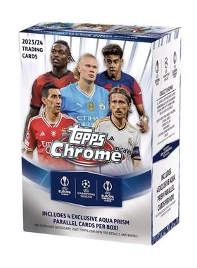 2023-24 Topps 足球星卡 欧冠 欧战 UCC chrome Blaster 手雷盒