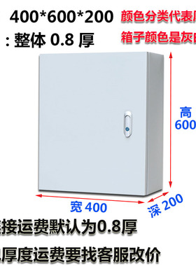 室内配电箱基业箱400x600x200/250厚控制箱电气箱家用明装电控i.