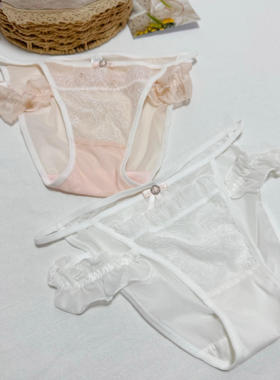 [M Z]  贵气优雅蕾丝精致女人的浪漫小心机法式高档蕾丝内裤、