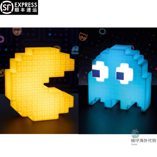 英国Pacman吃豆人/小幽灵RGB夜灯