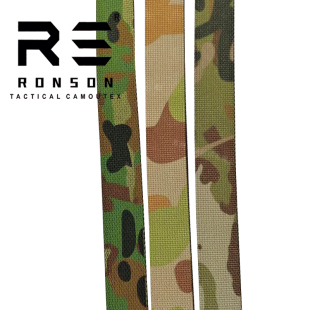 戎盛 备molle副包配件 新澳大利亚迷彩织带2.5cm战术包背带户外装