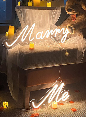 marryme求婚灯嫁给我求婚神器
